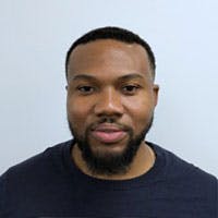 Team member, Stephen Oguegbu