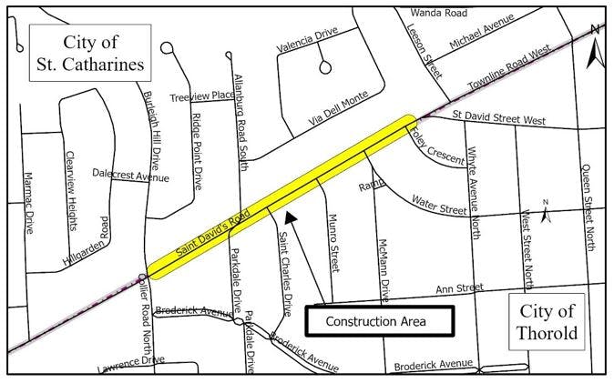 Construction Area Phase 1