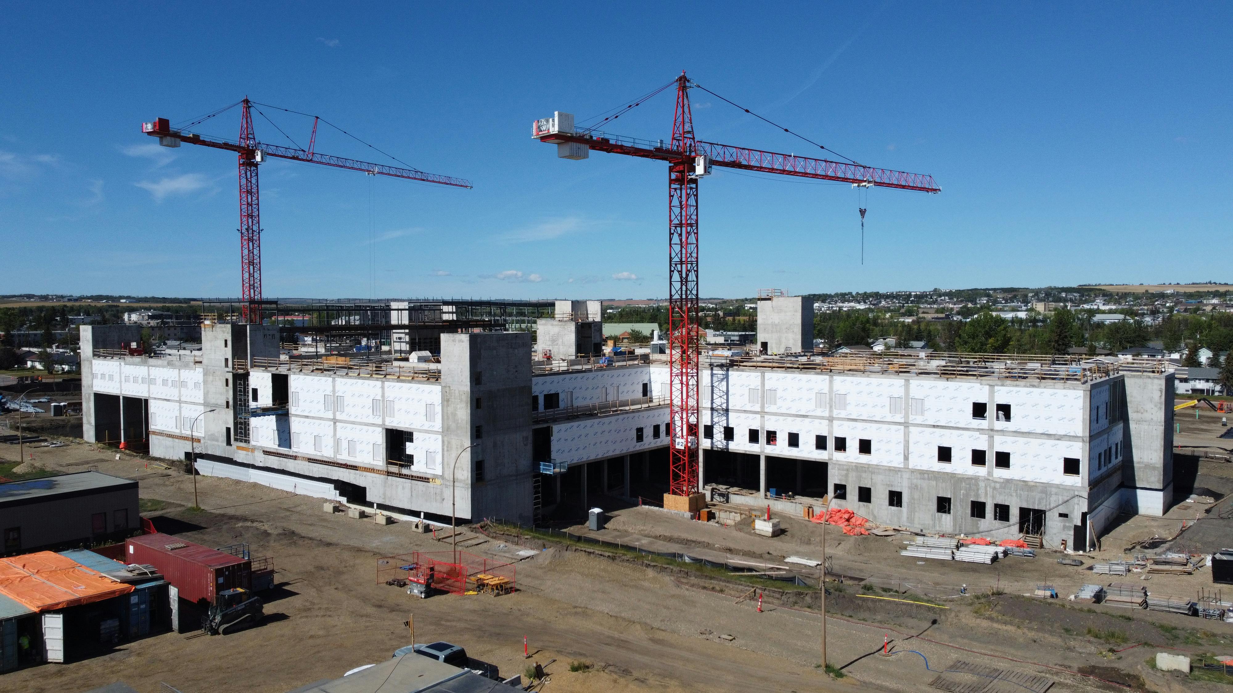 Aerial view of site - September 2024