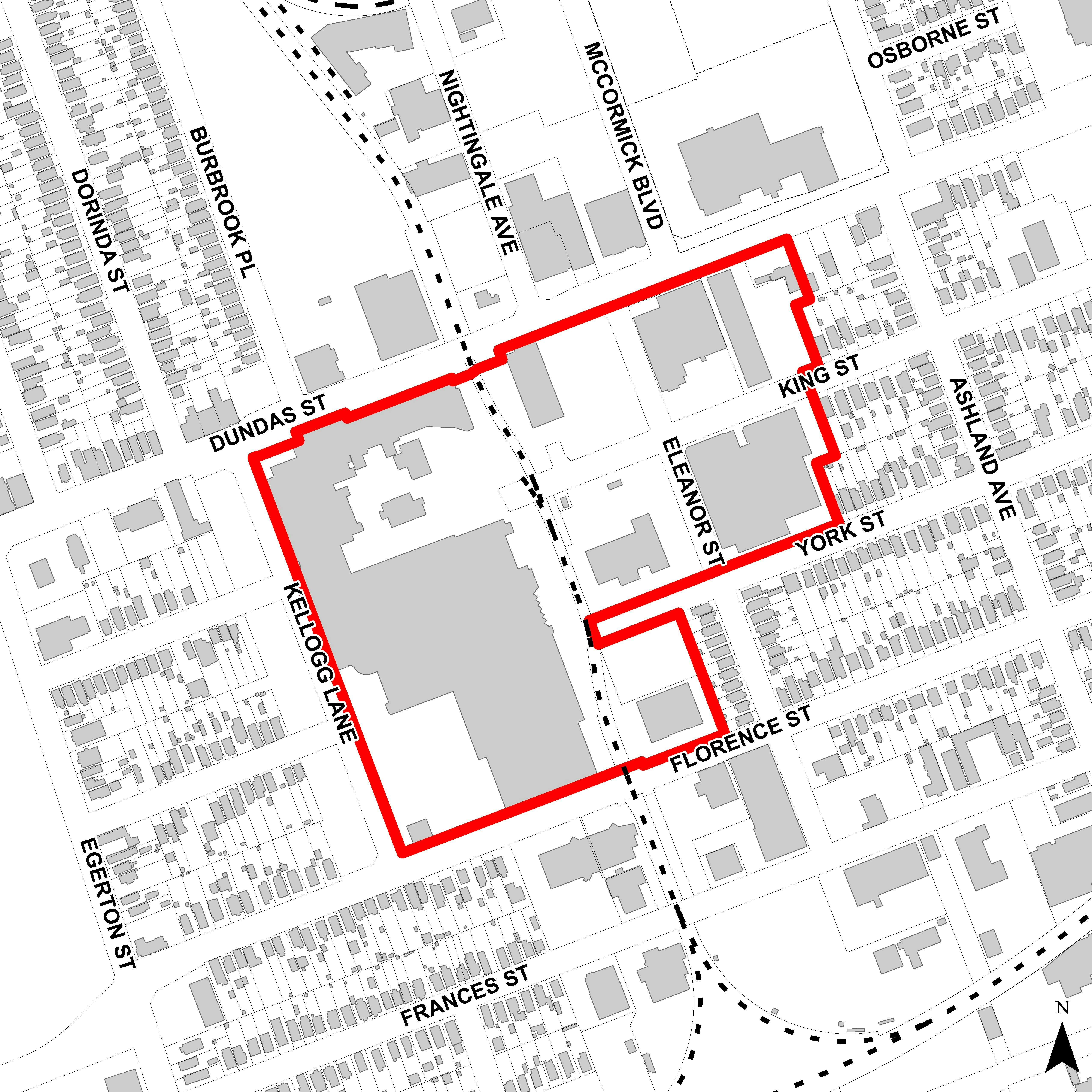 Kellogg Location Map