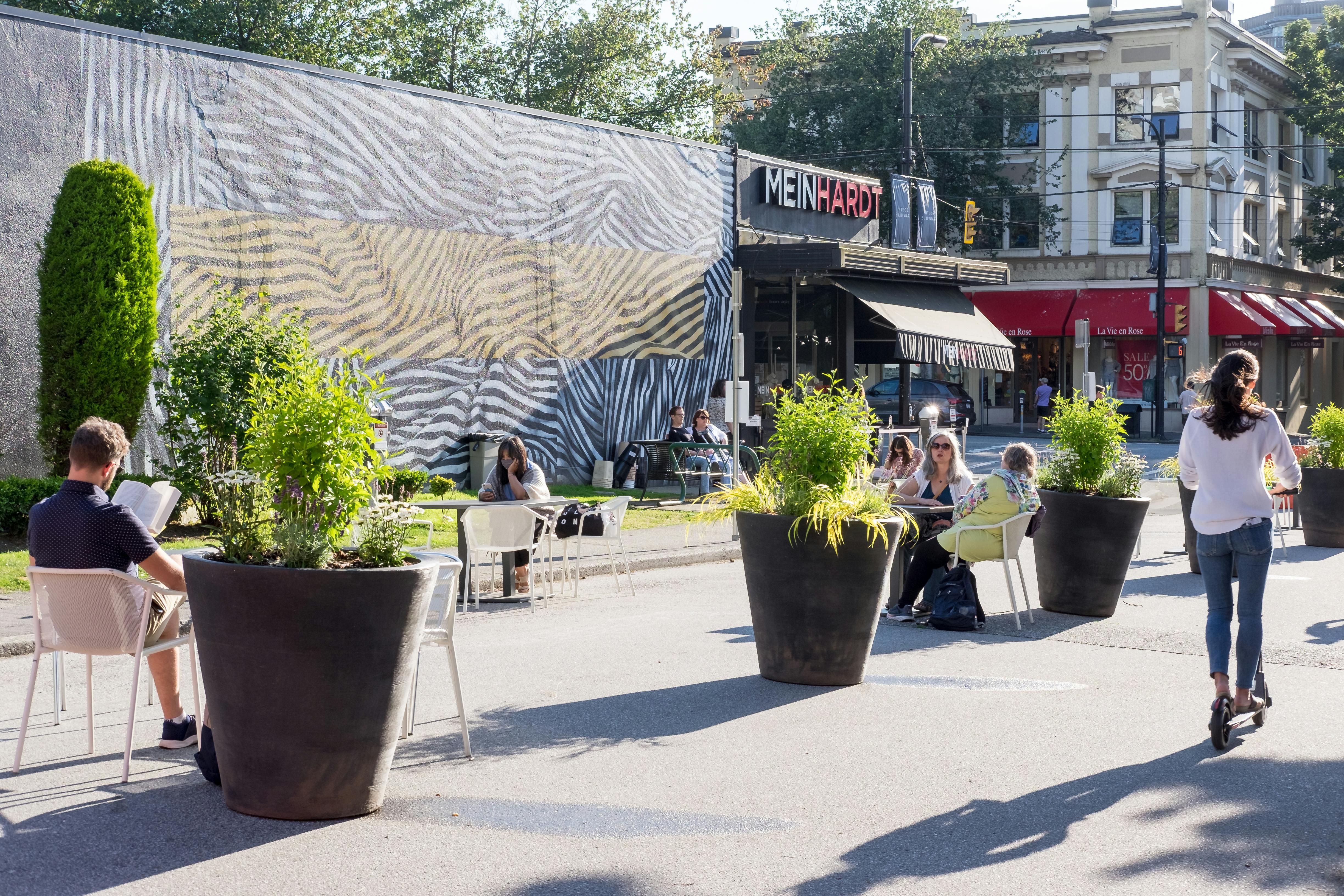 14th & Granville Pop-up Plaza