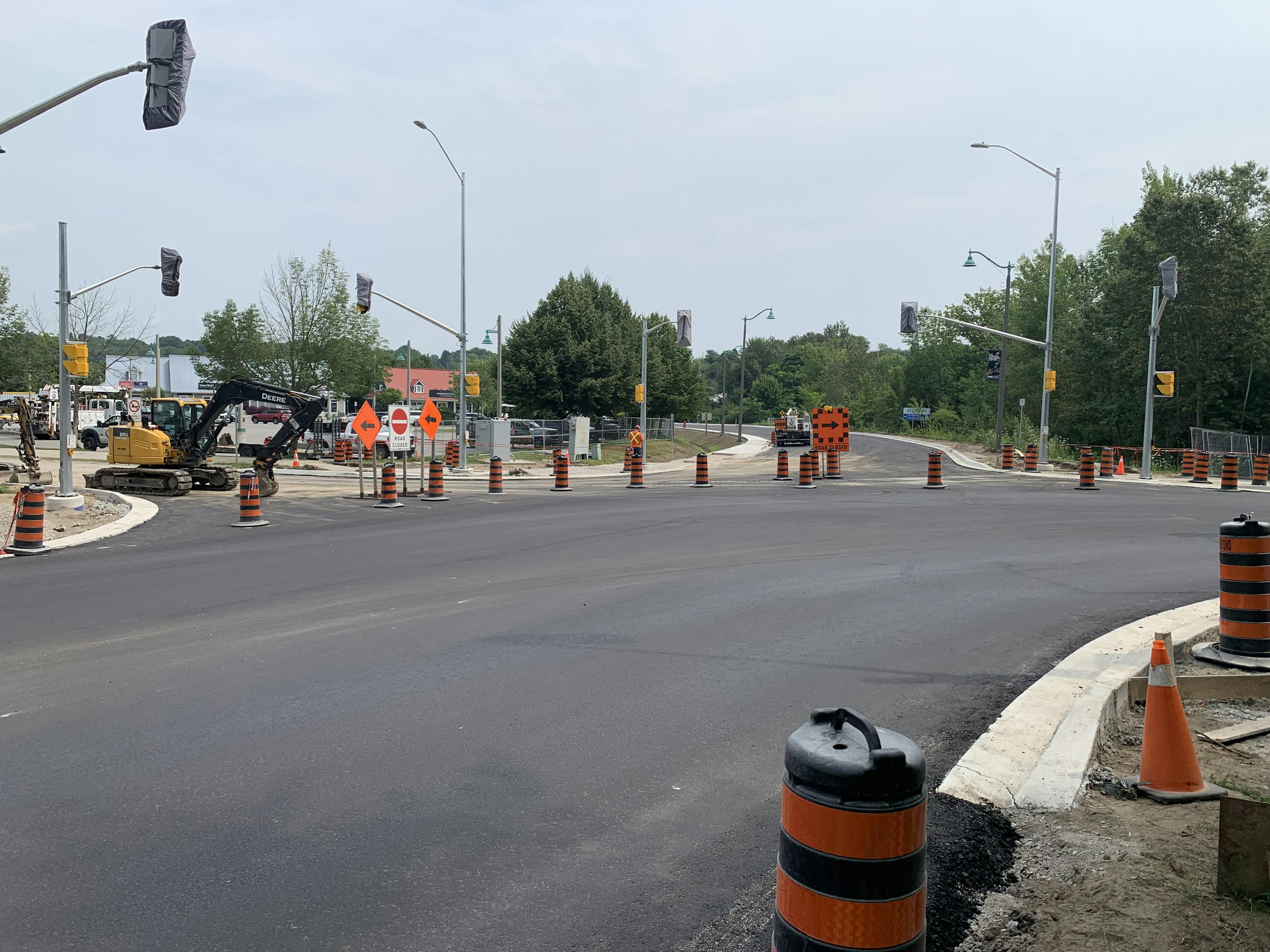 Muskoka Wharf Intersection