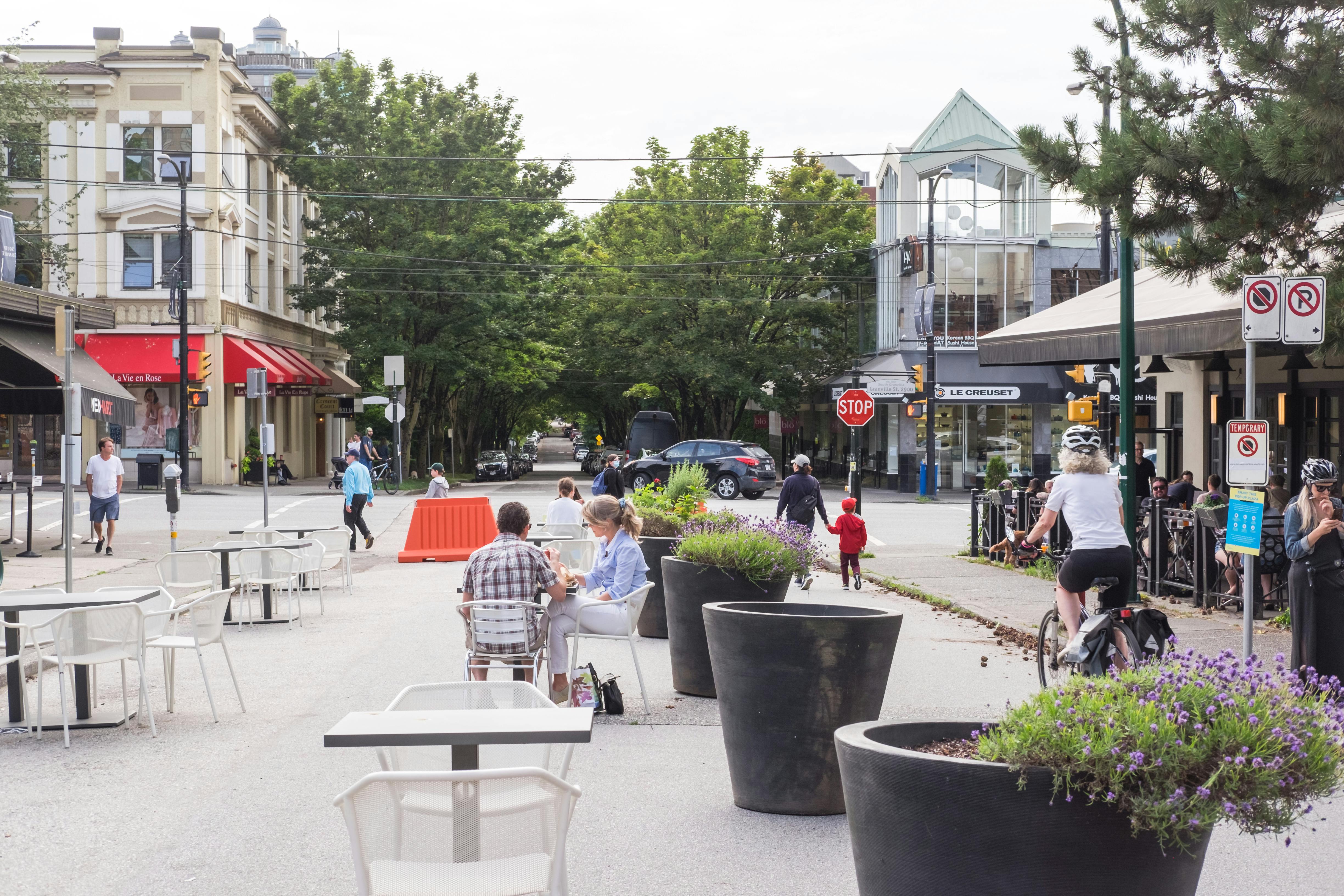 14th & Granville Pop-up Plaza