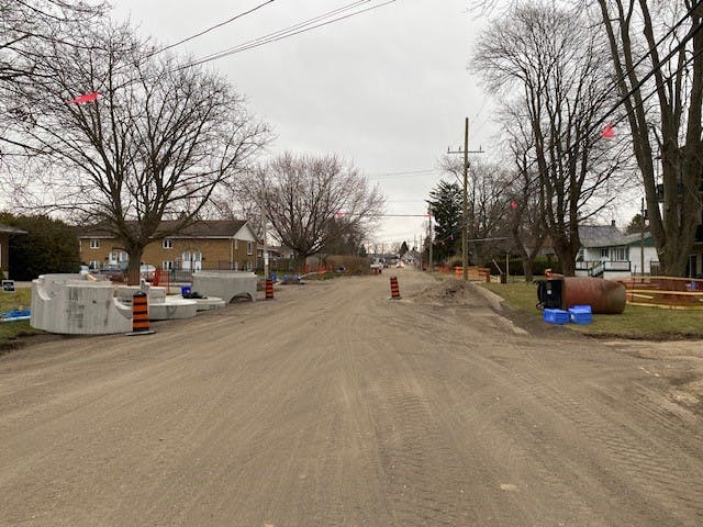 Elk Street Phase 1 Road Closure Between Talbot Street East and Victoria Street South