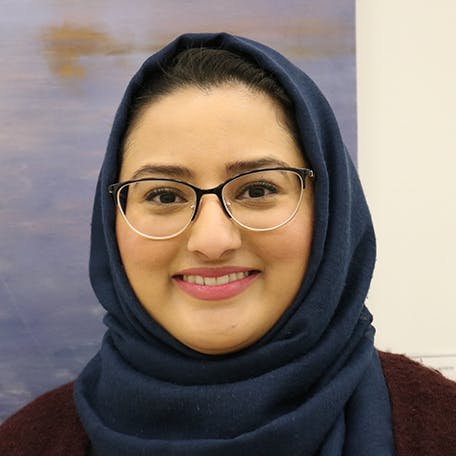 Team member, Zahrah Khan