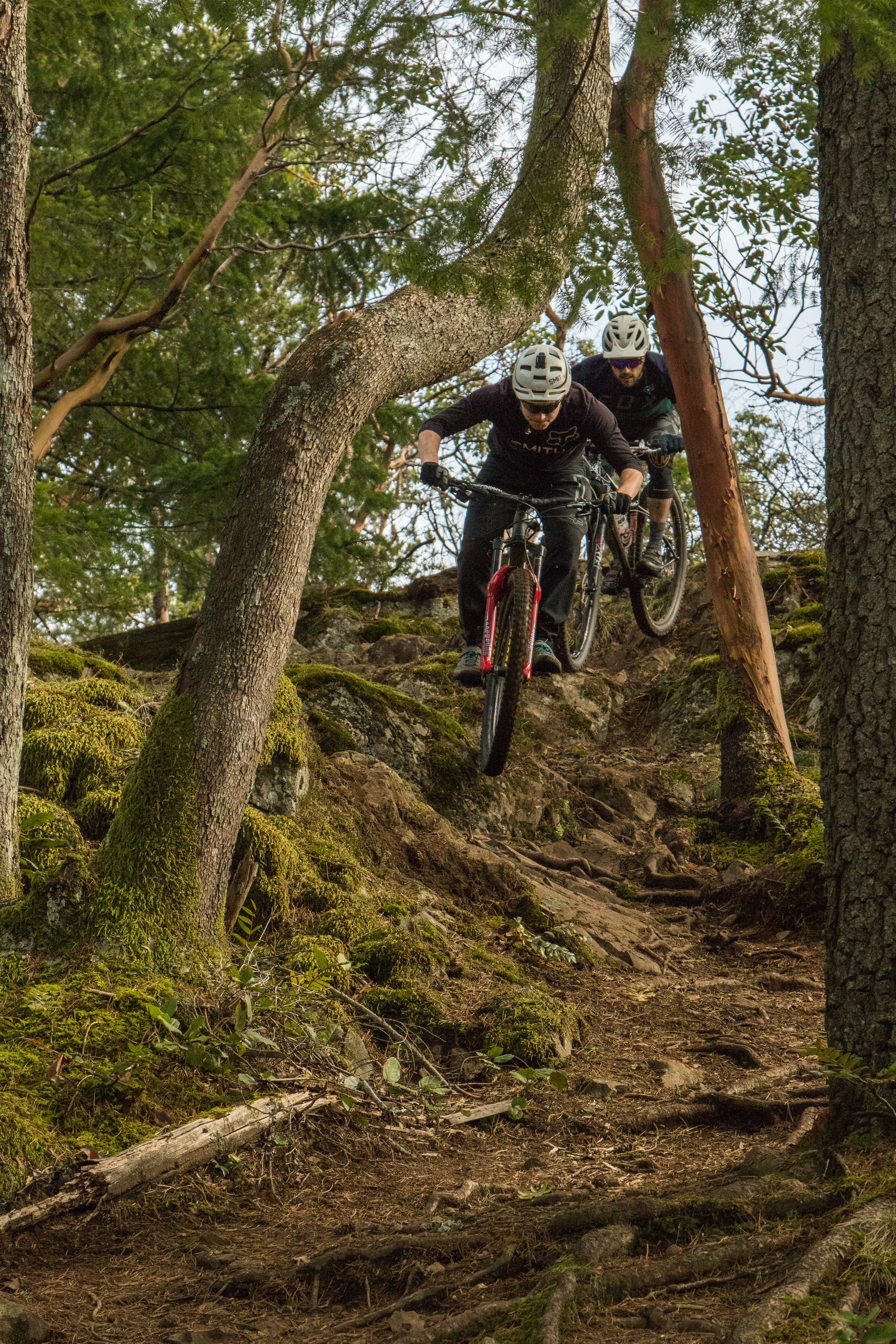 Biking At Linley Valley