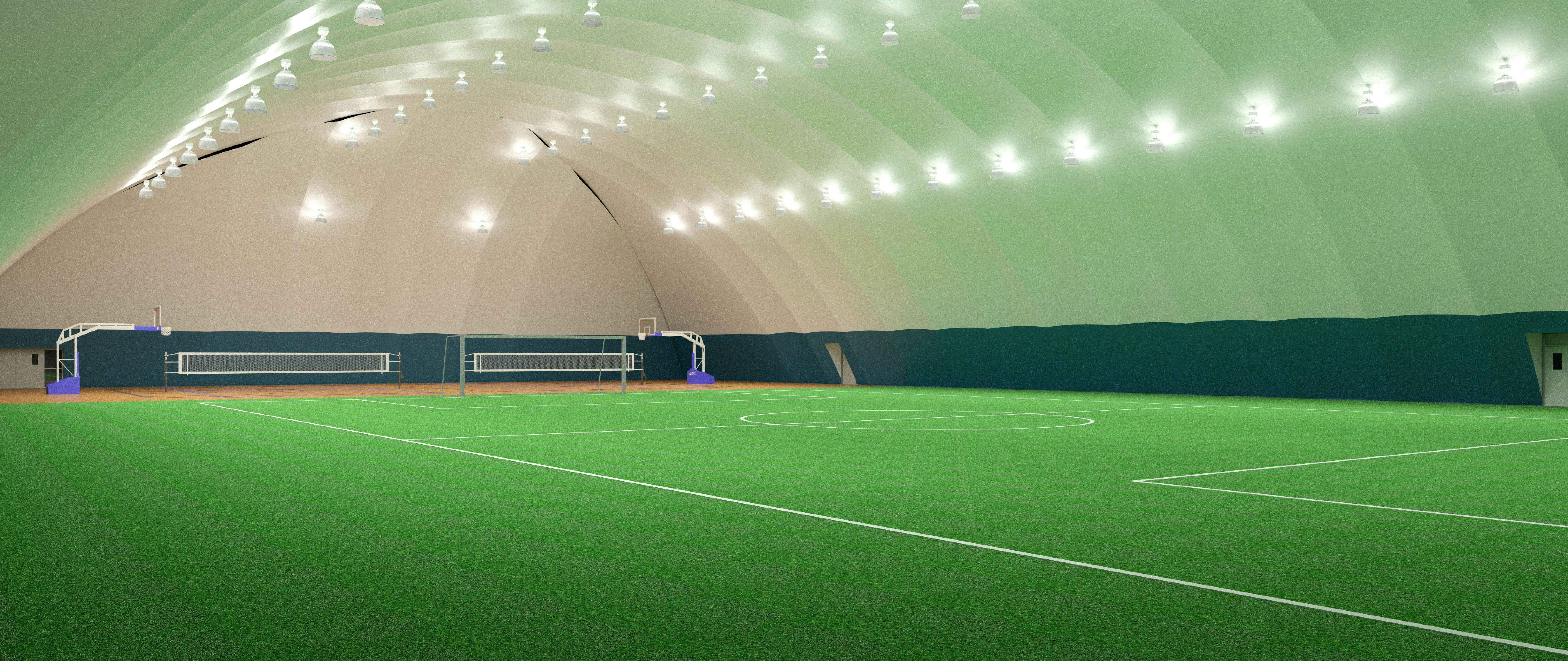 Interior - Soccer Field.
