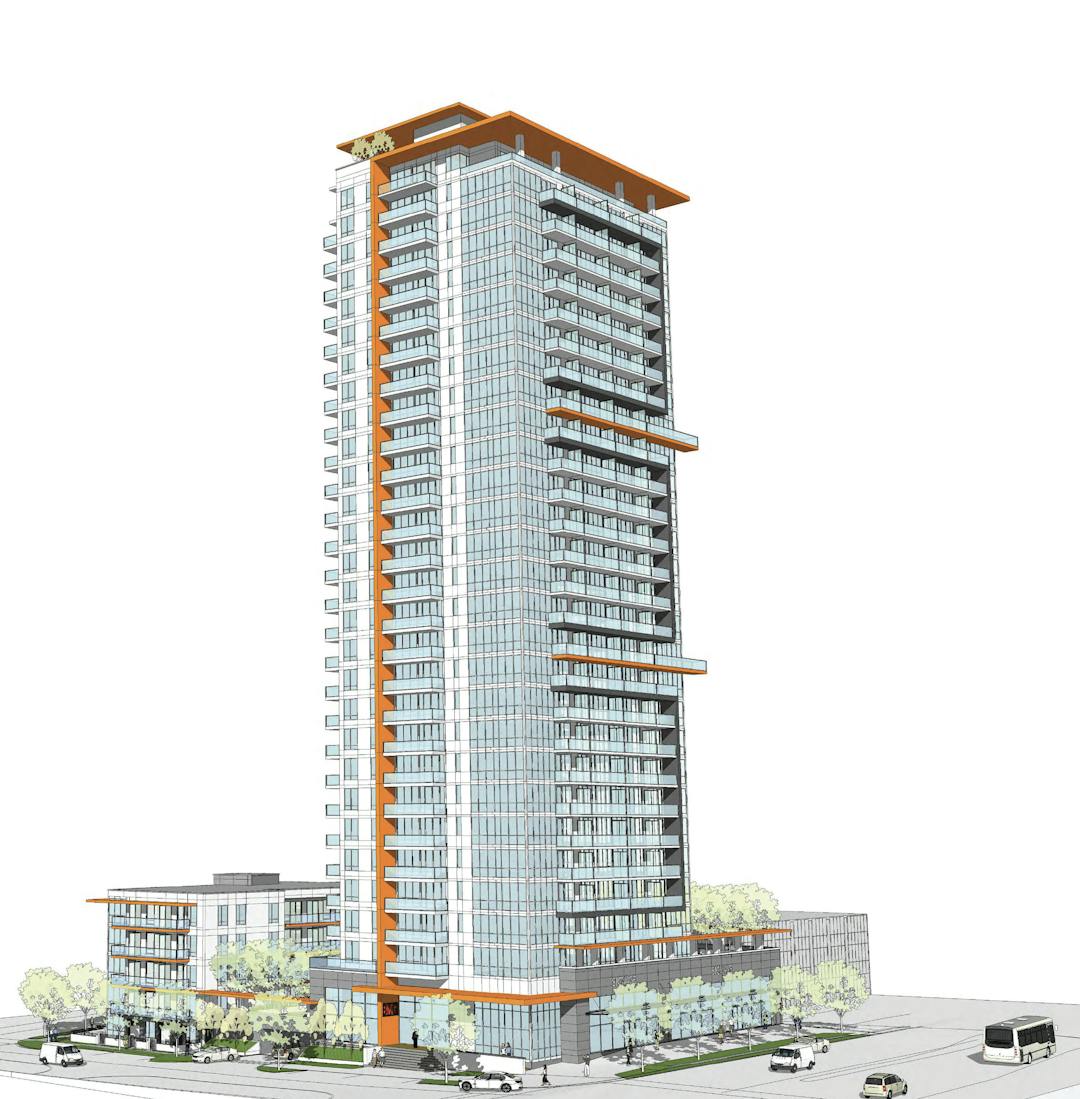 High Rise Development Application at 93A Avenue and 120 Street