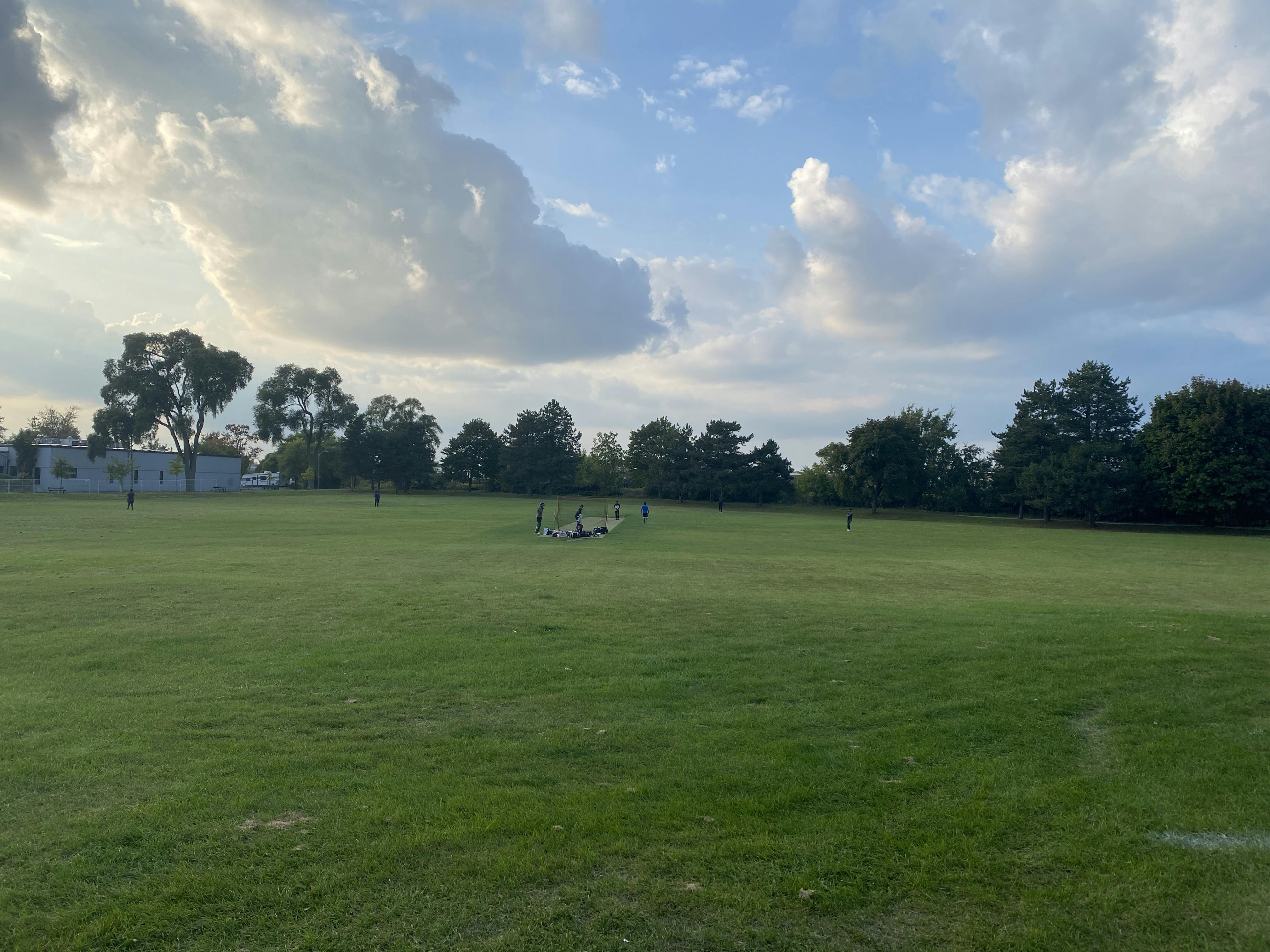 Silverwoods Park - cricket pitch