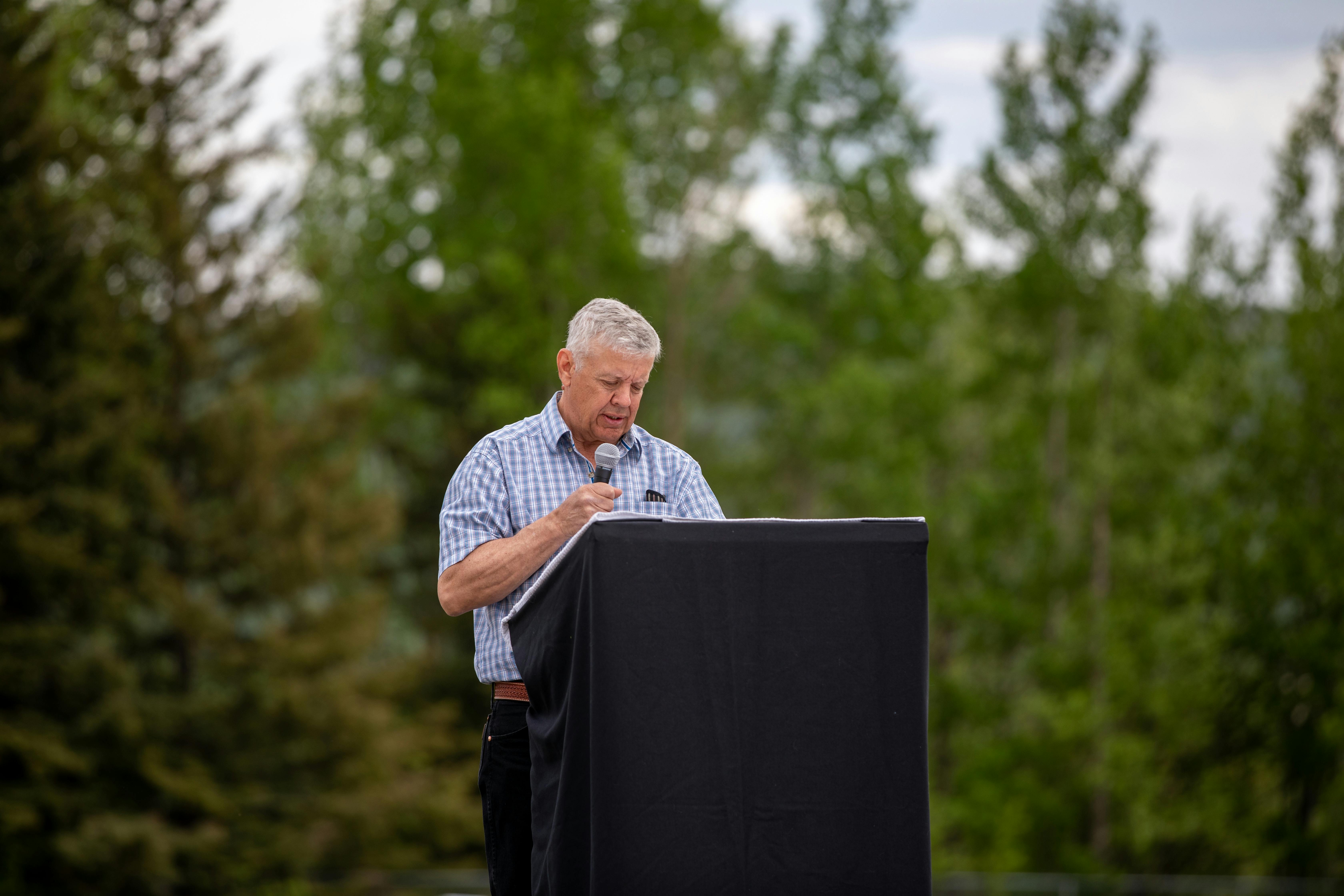 PRRD Area 'E' Director Dan Rose welcomed all to the event.