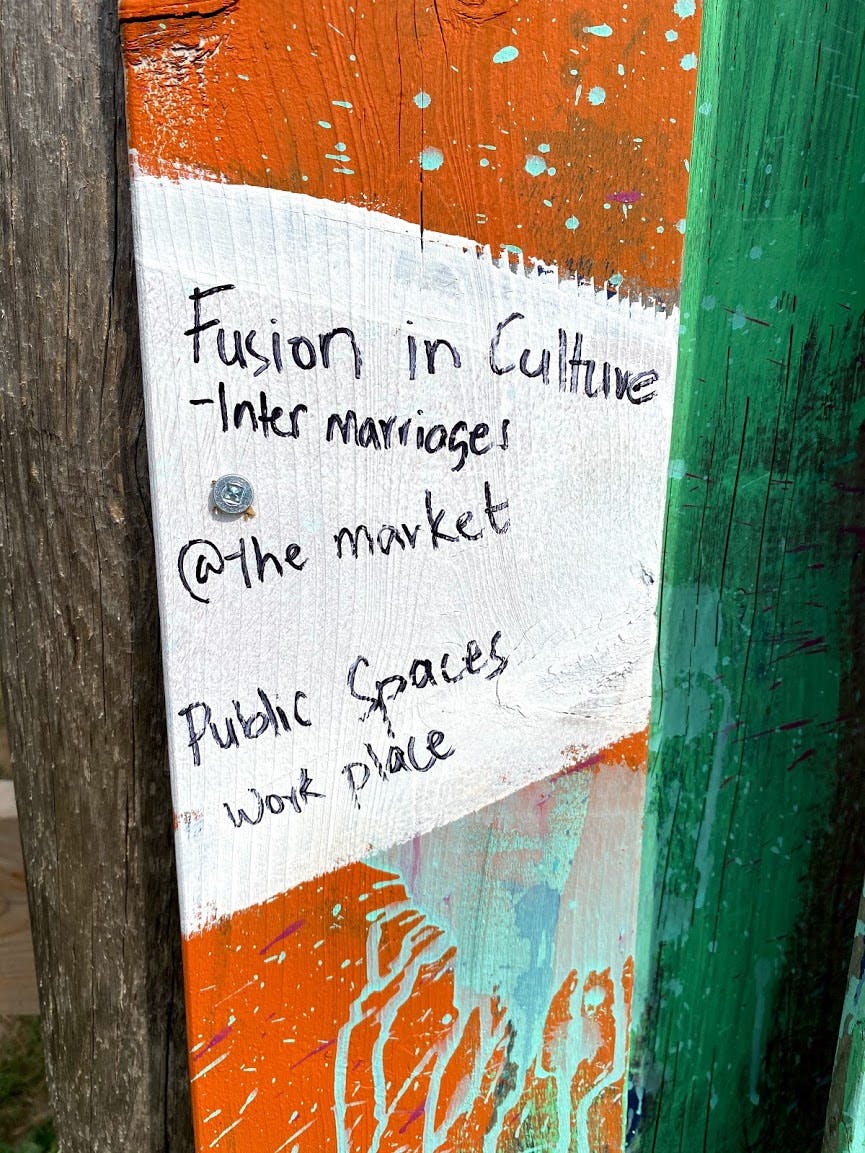 Fusion in culture - intermarriages at the market