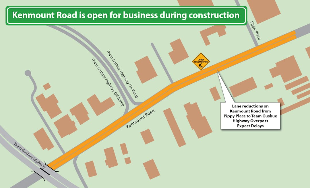 Kenmount Road is Open for Business During Construction