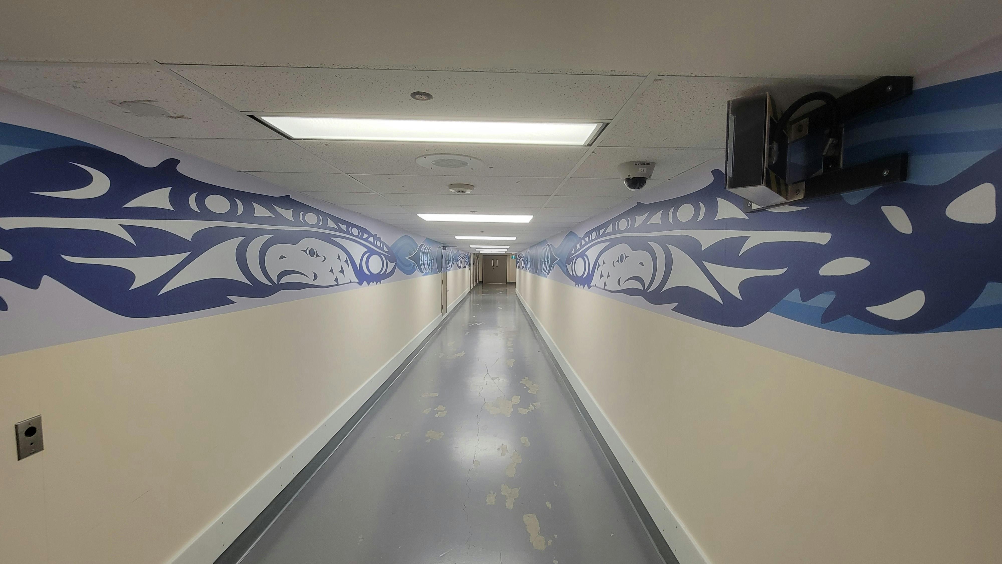 Perioperative Hallway at VGH - by Diamond Point