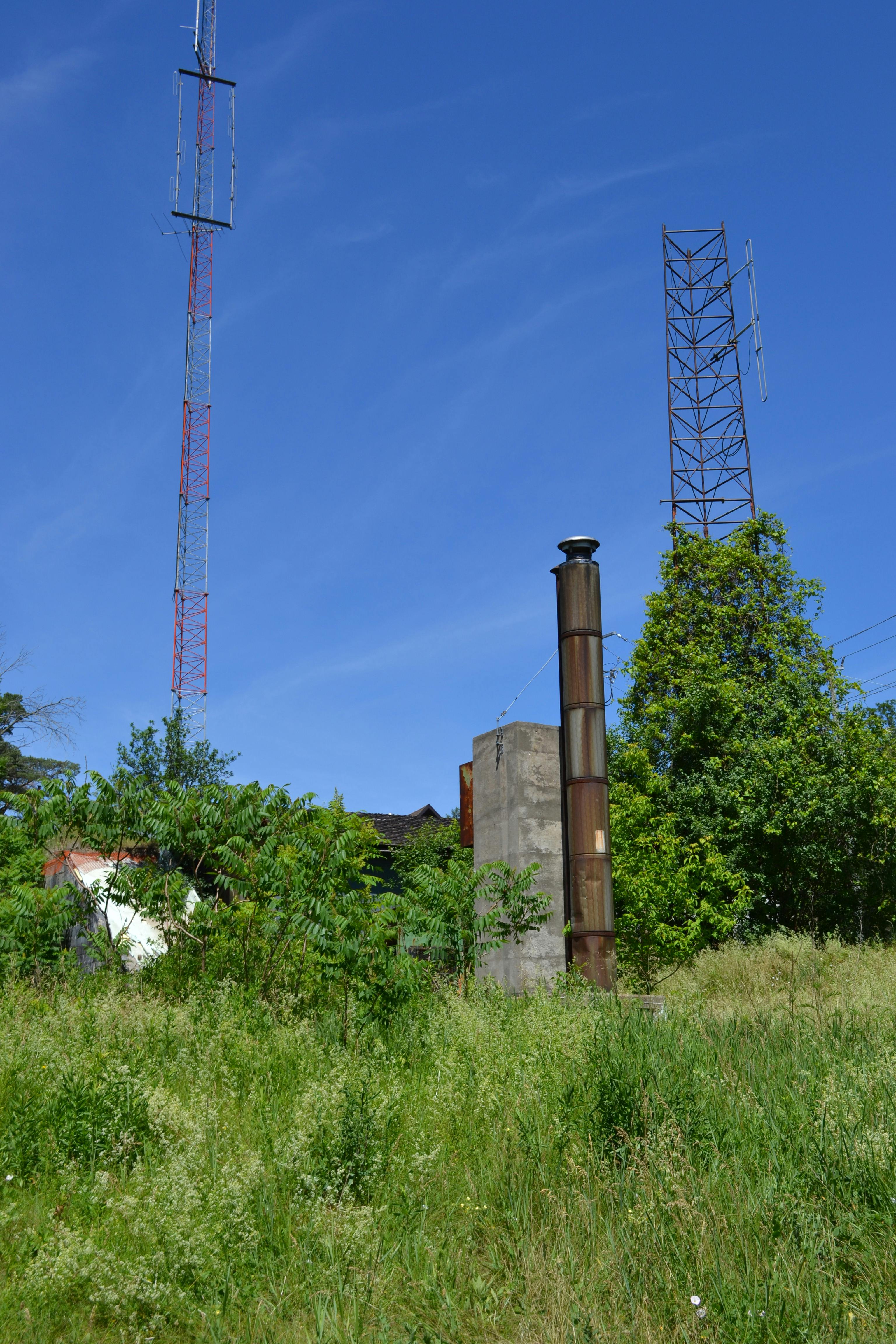 Above ground communications equipment and infrastructure