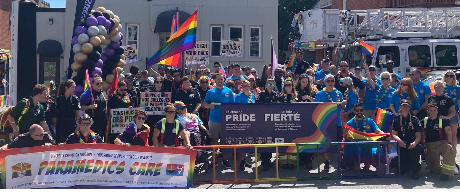Ottawa's First Responders - Pride 2022