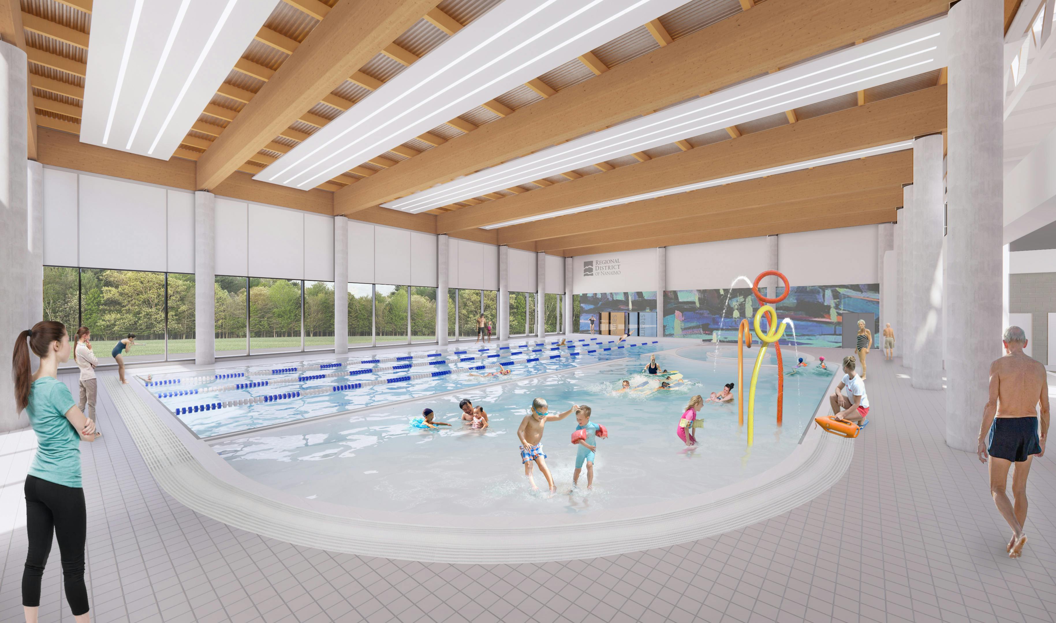 Ravensong Aquatic Centre Expansion Pool View