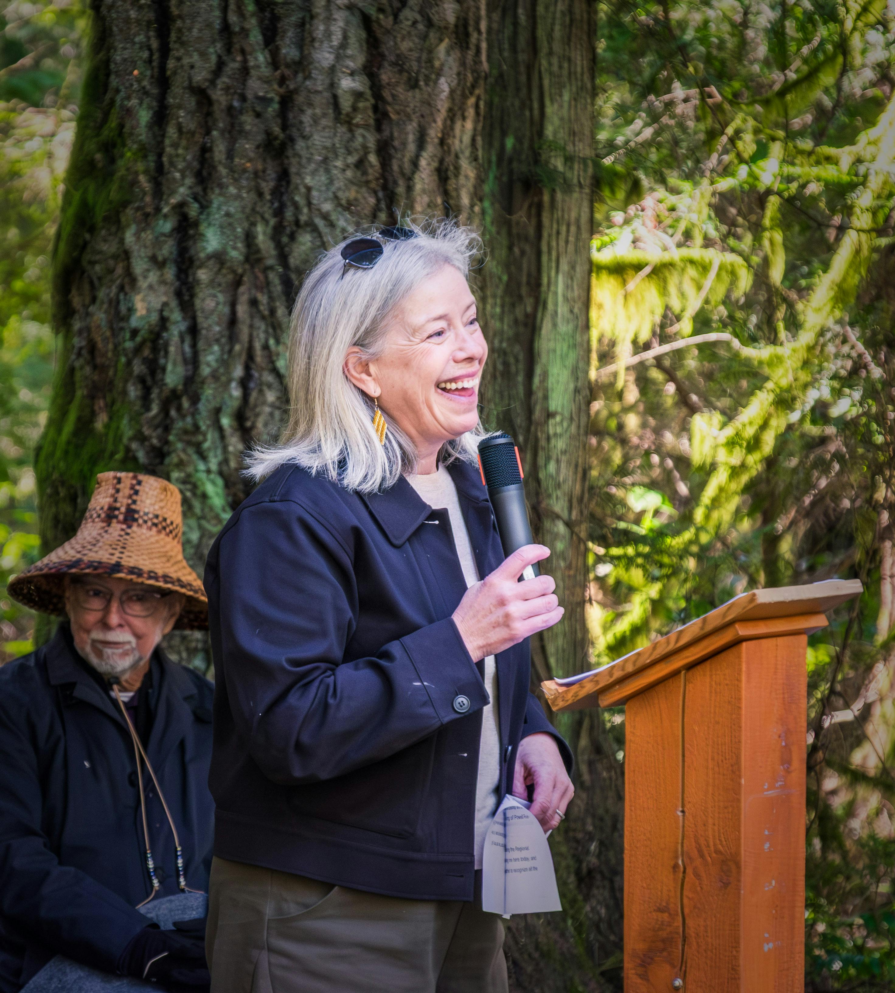 The Honourable Randene Neill, Minister of Water, Land and Resource Stewardship