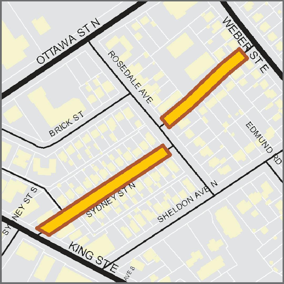 Map of project limits