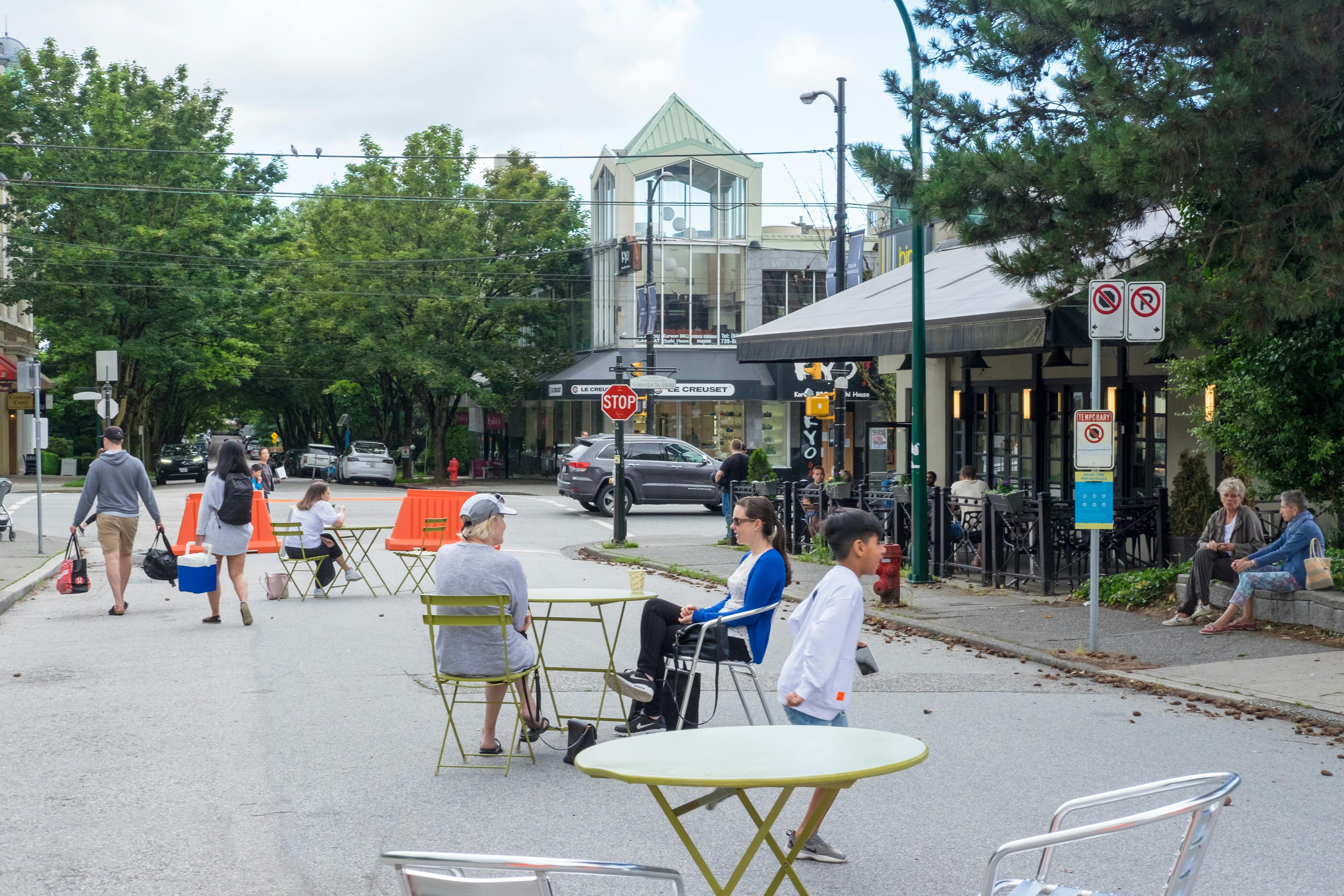 14th & Granville Pop-up Plaza