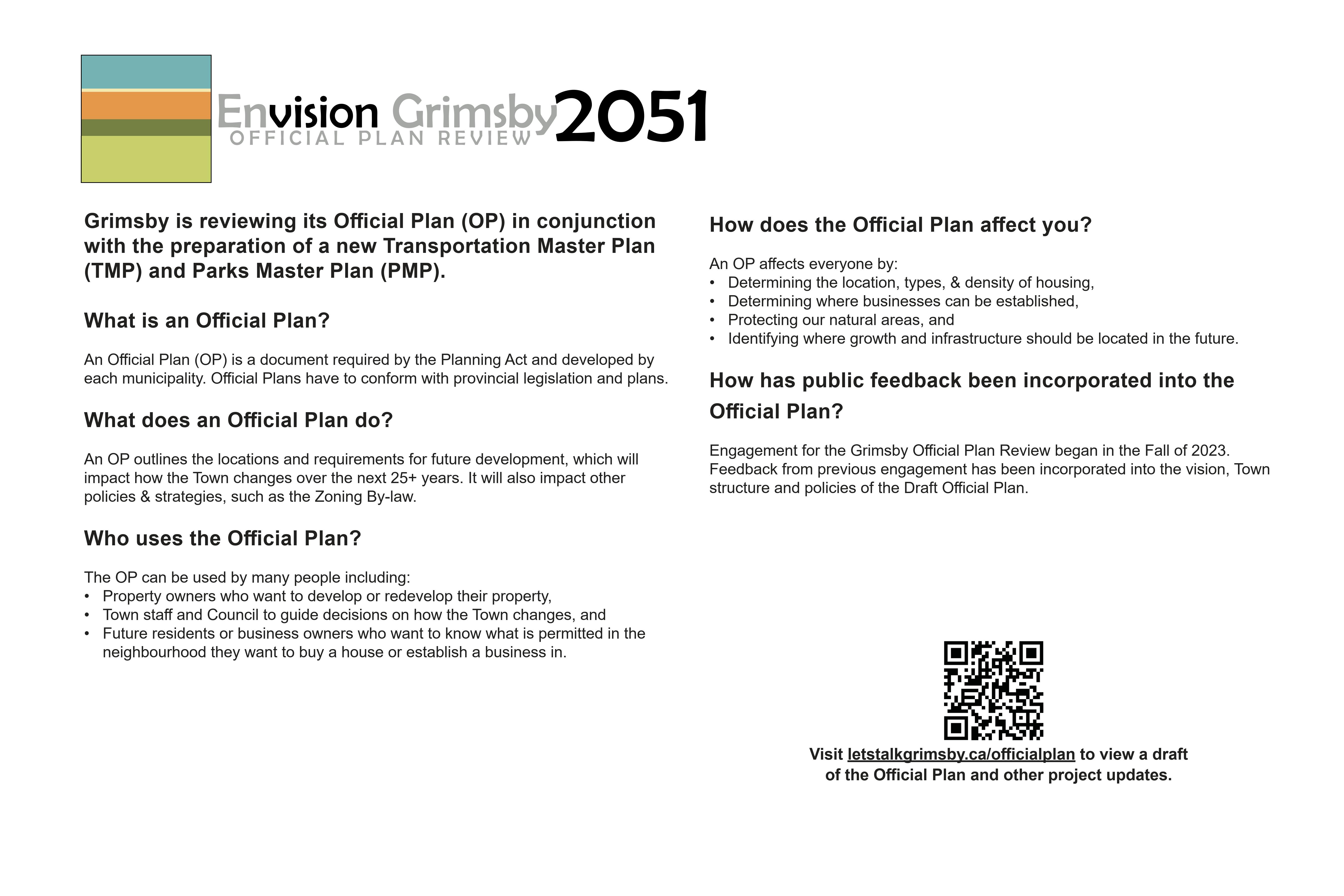 Envision Grimsby 2051 Frequently Asked Questions