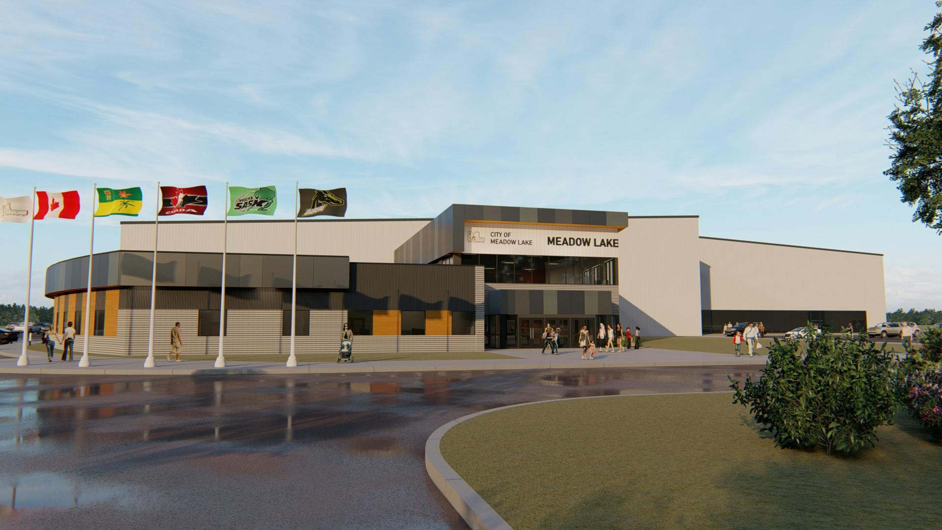 MLRC - Concept Exterior from West