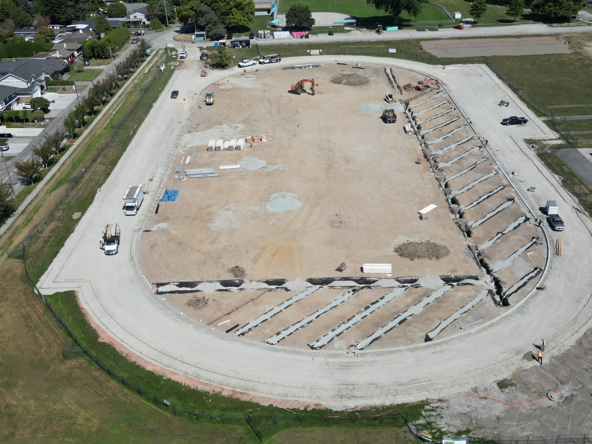  Delta Secondary School Track and Field August 28 2024 (Drone 2)