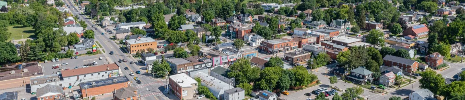 Acton aerial shot
