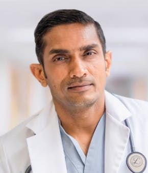Team member, Dr. Krishna Pulchan
