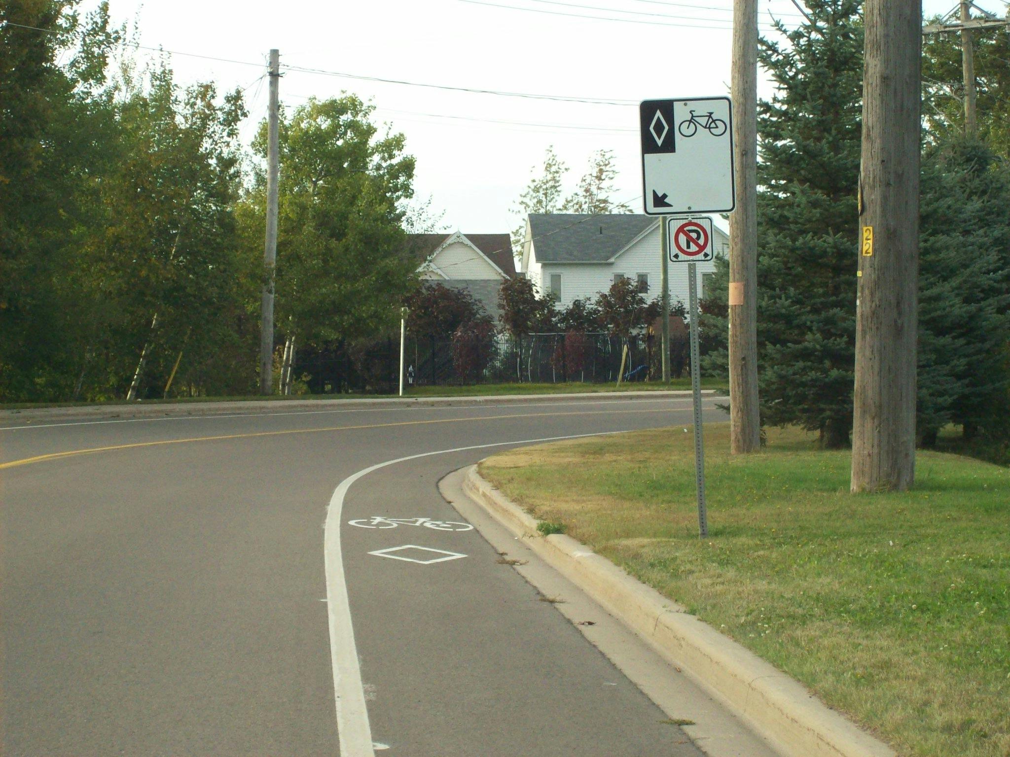 Bike lane - Ryan Street