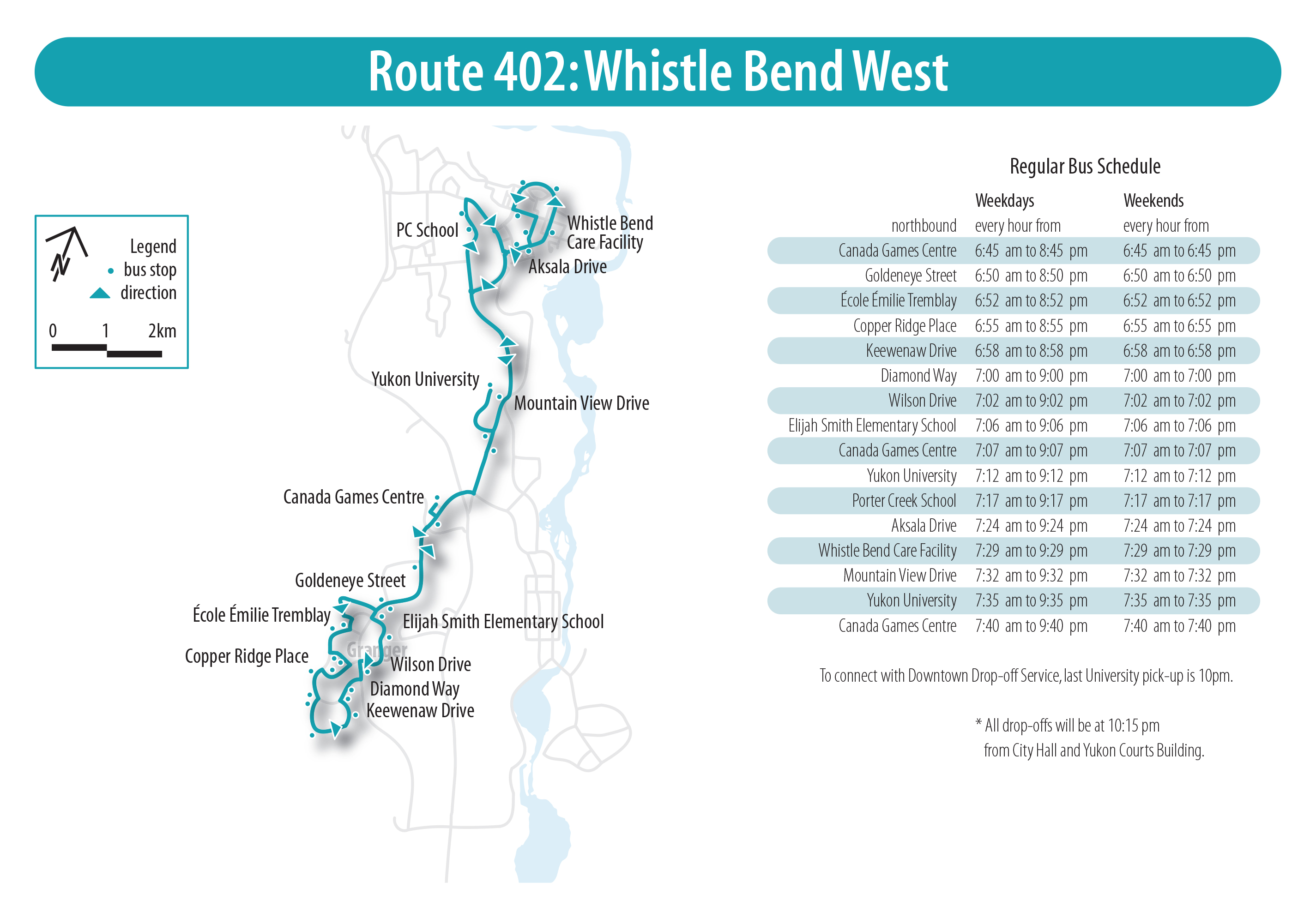 Modernized Transit Routes 2023 2024 Engage Whitehorse   6023a1c6de0fd3a7daf07171c7527d88 Route 402 