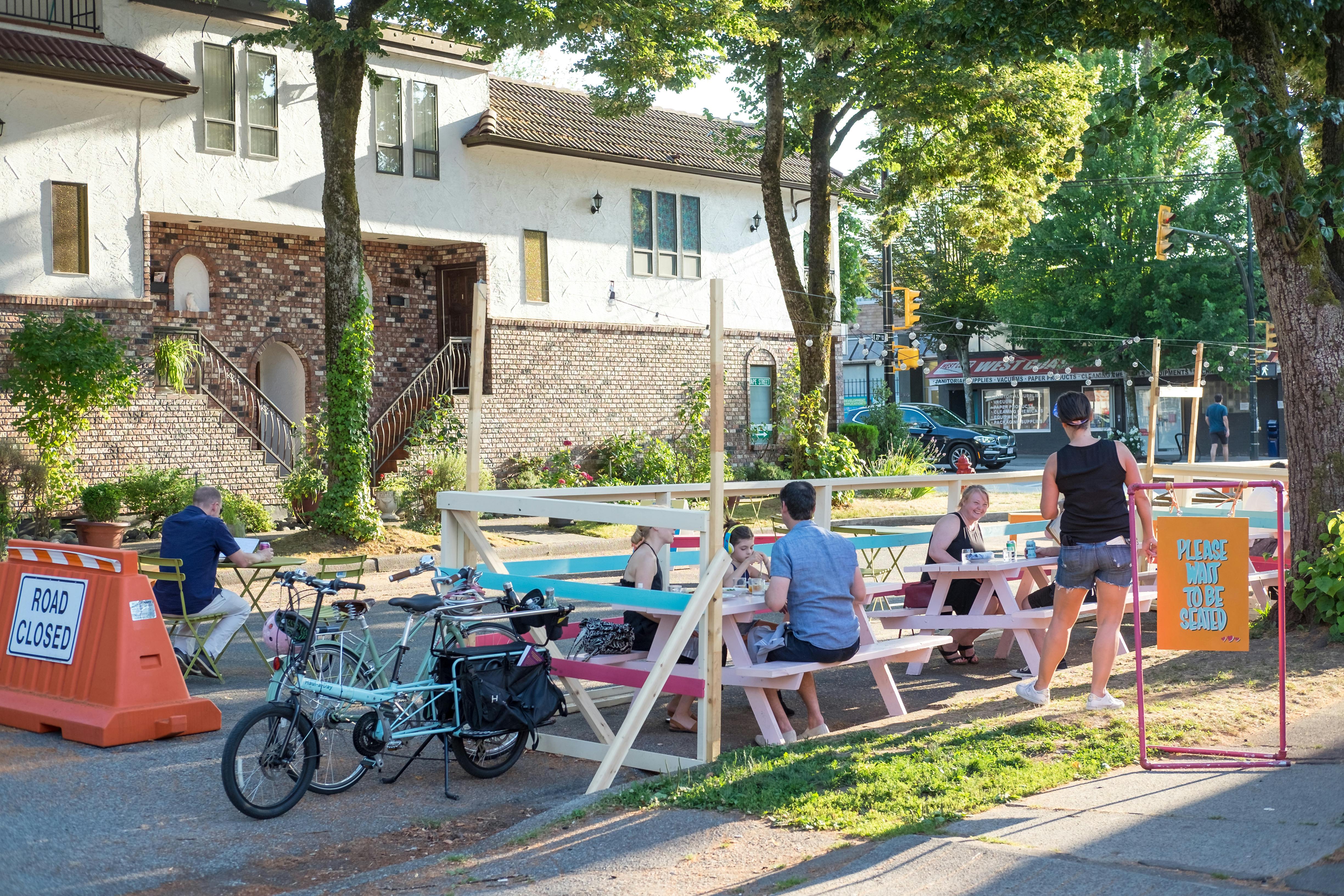 27th & Fraser Pop-up Plaza