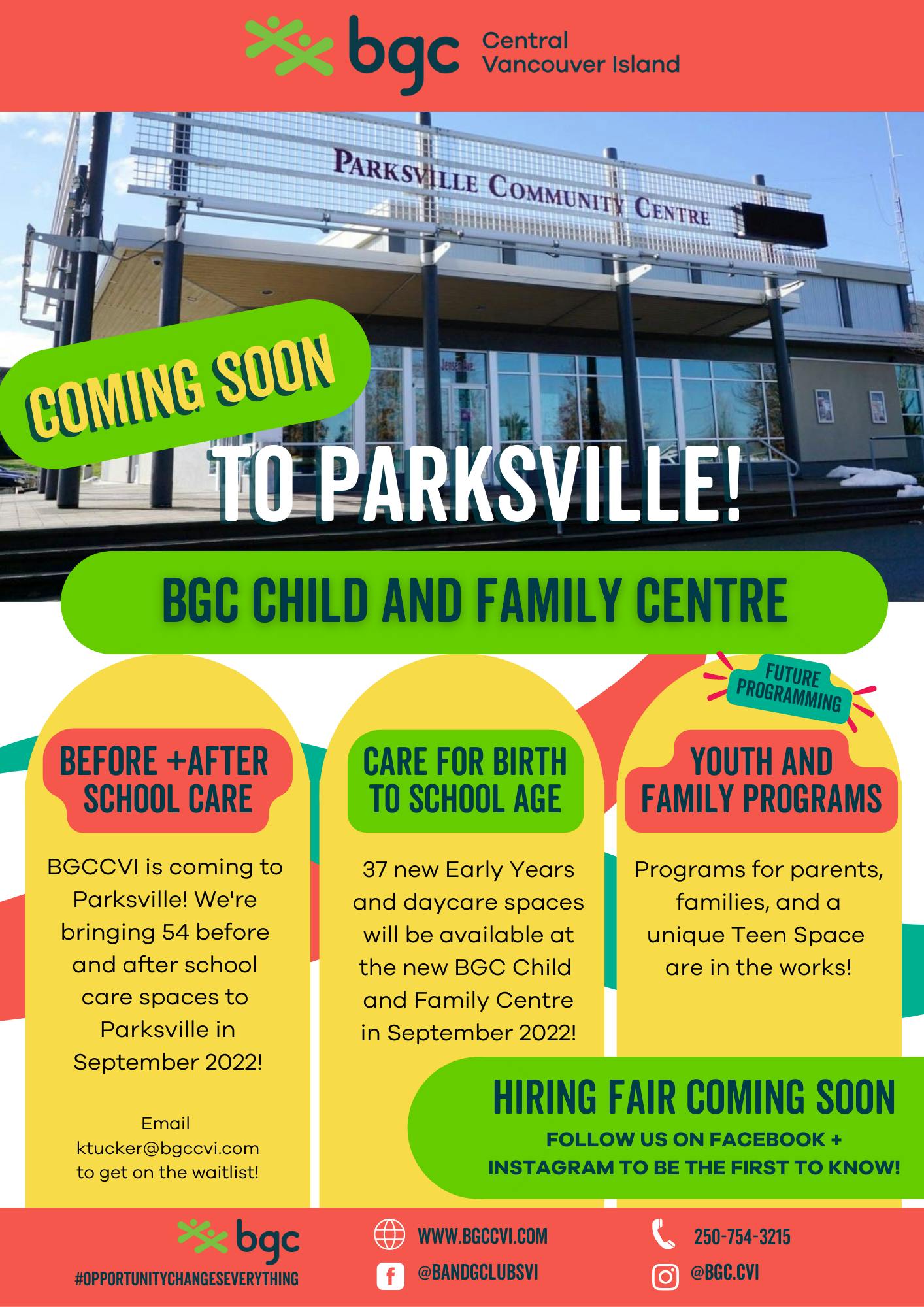 BGCCVI-Coming soon to Parksville!