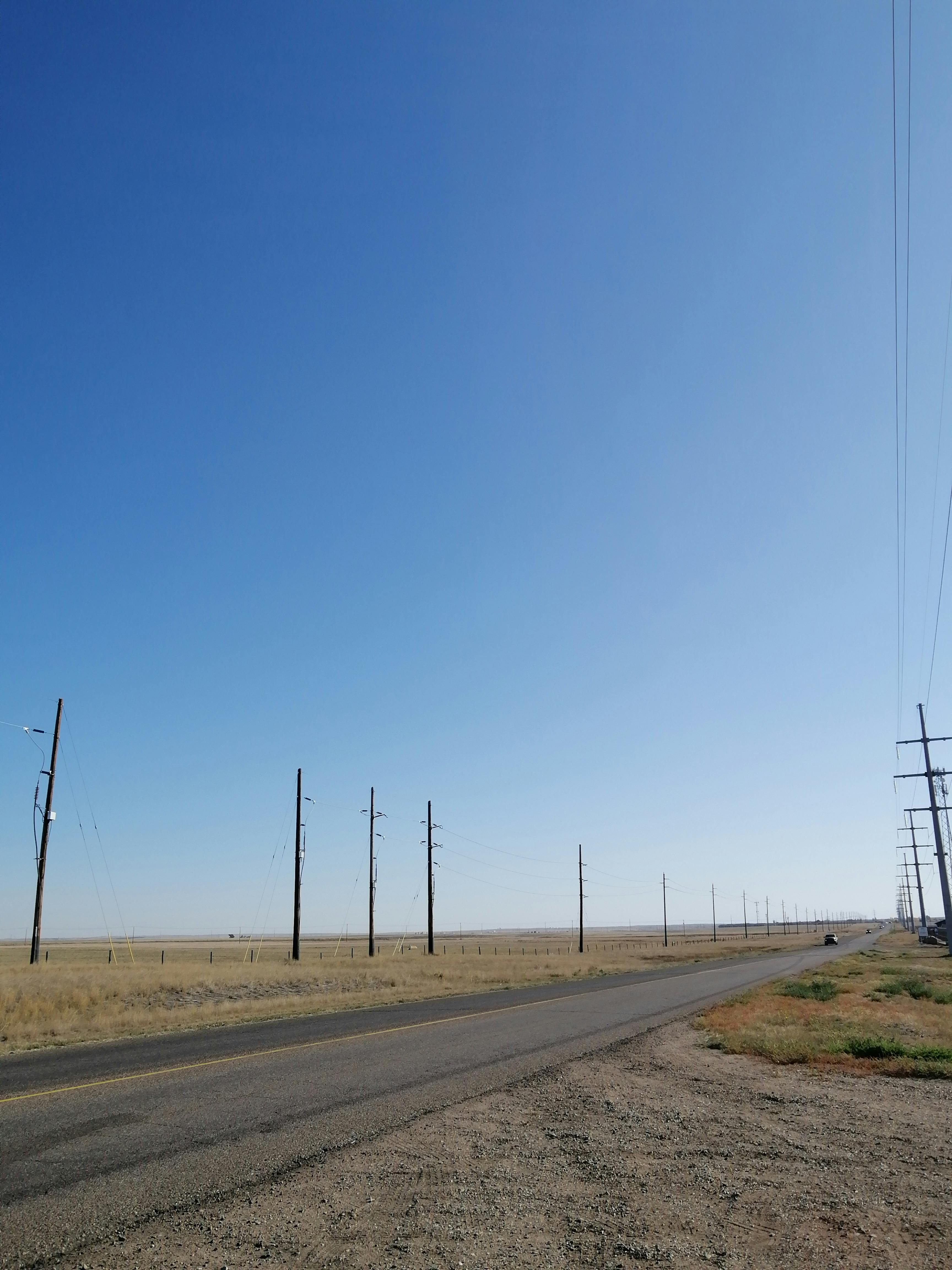 View of existing transmission line structures facing east at substation MHS-7