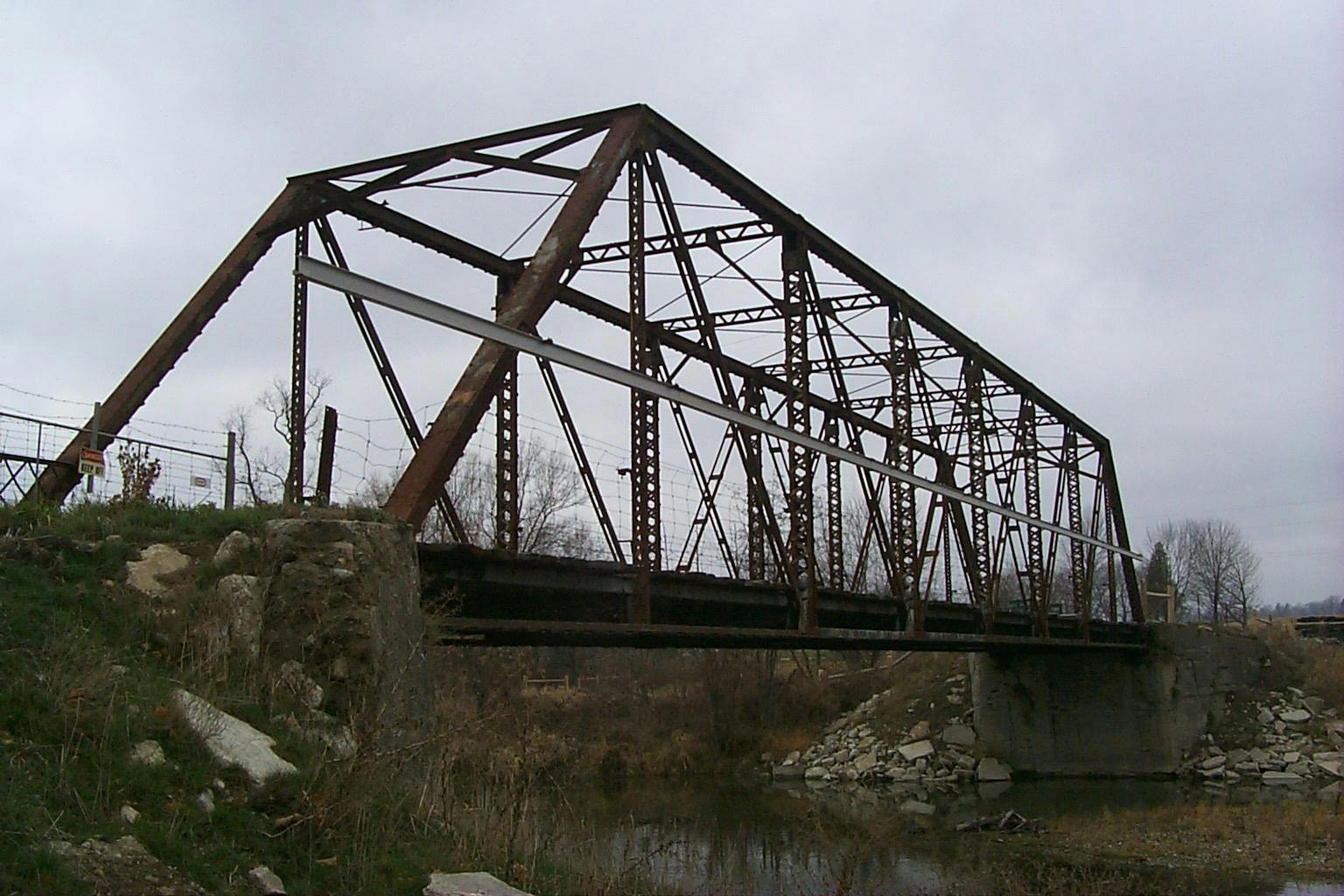 Stanley Piper Street Steel Truss Bridge