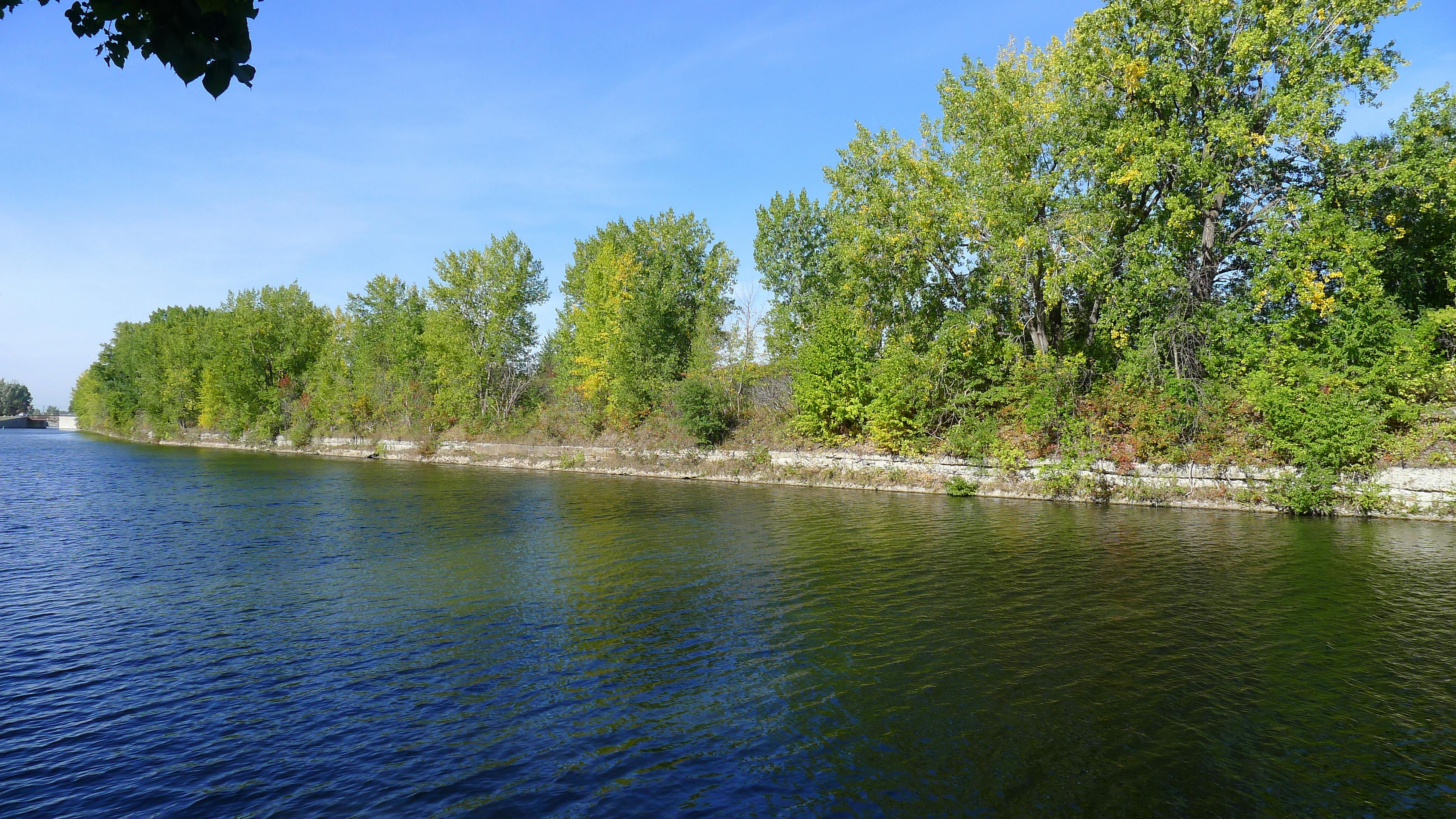 Territoire vue depuis le Canal de Lachine