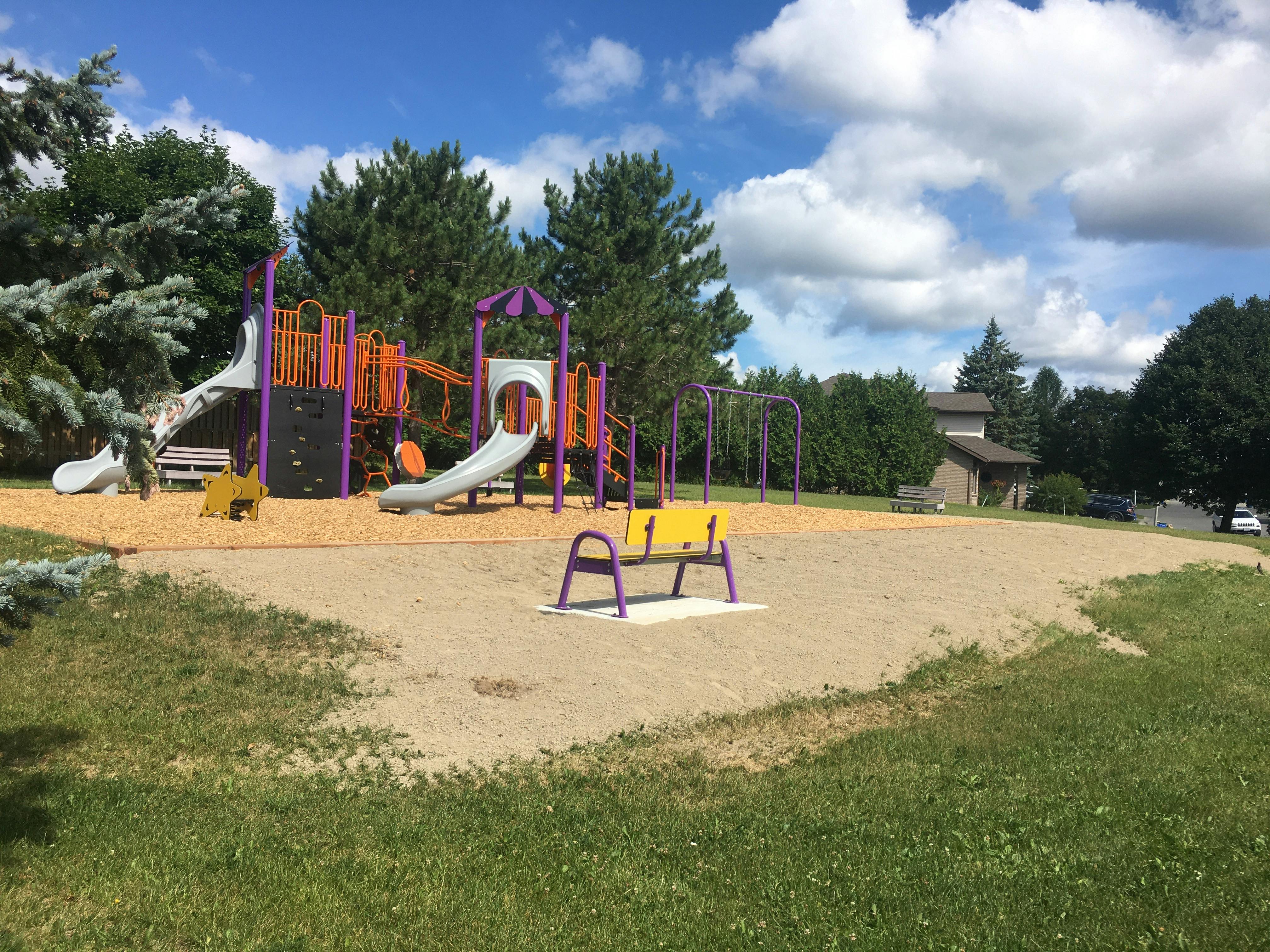 Paquette/Trillium Tot Lot, Sudbury - AFTER #1