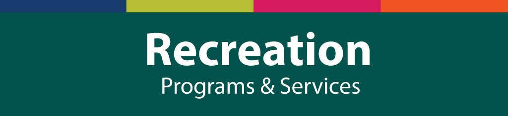 Community Services - Recreation Programs and services page banner
