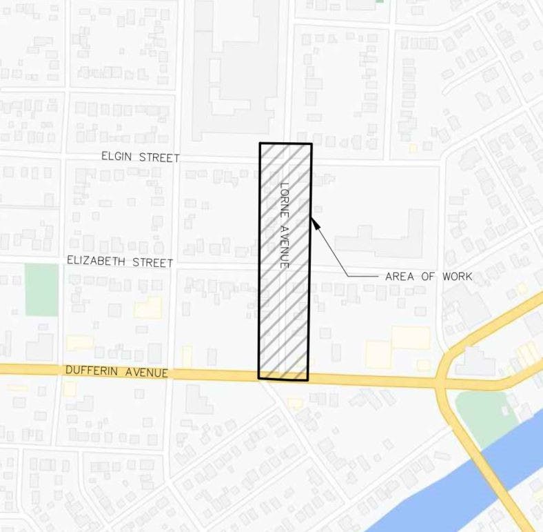Lorne Ave. Reconstruction Work Area.jpg