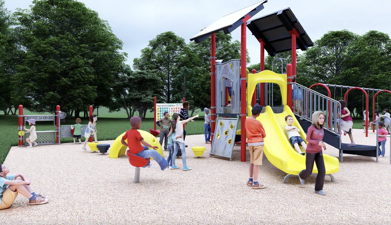 Paul Semple Park Playground - 1