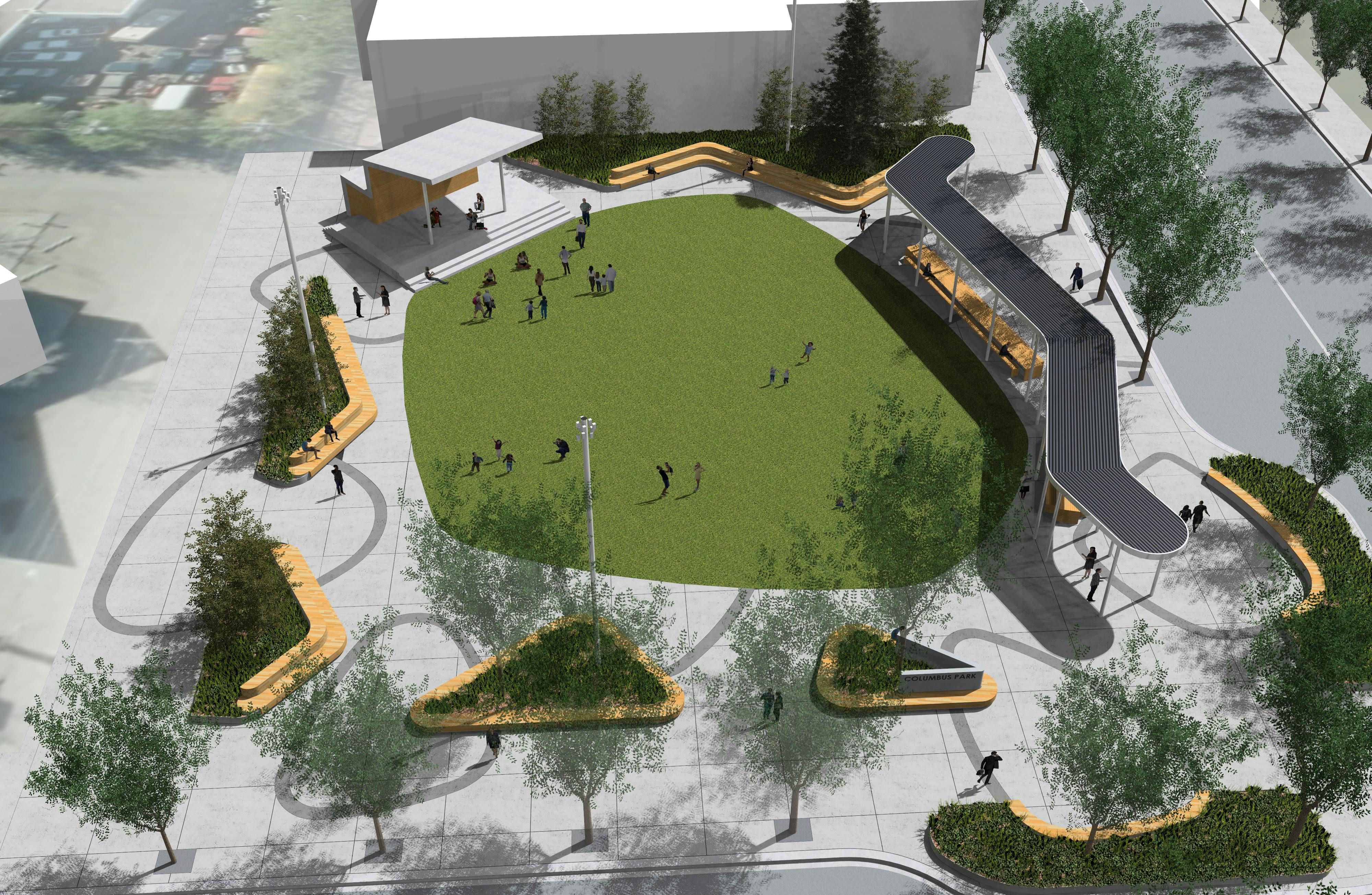 Columbus Park rendering