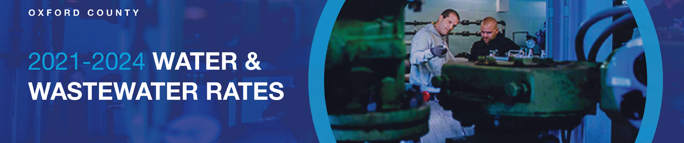 Water rates are being set for 2021-2024