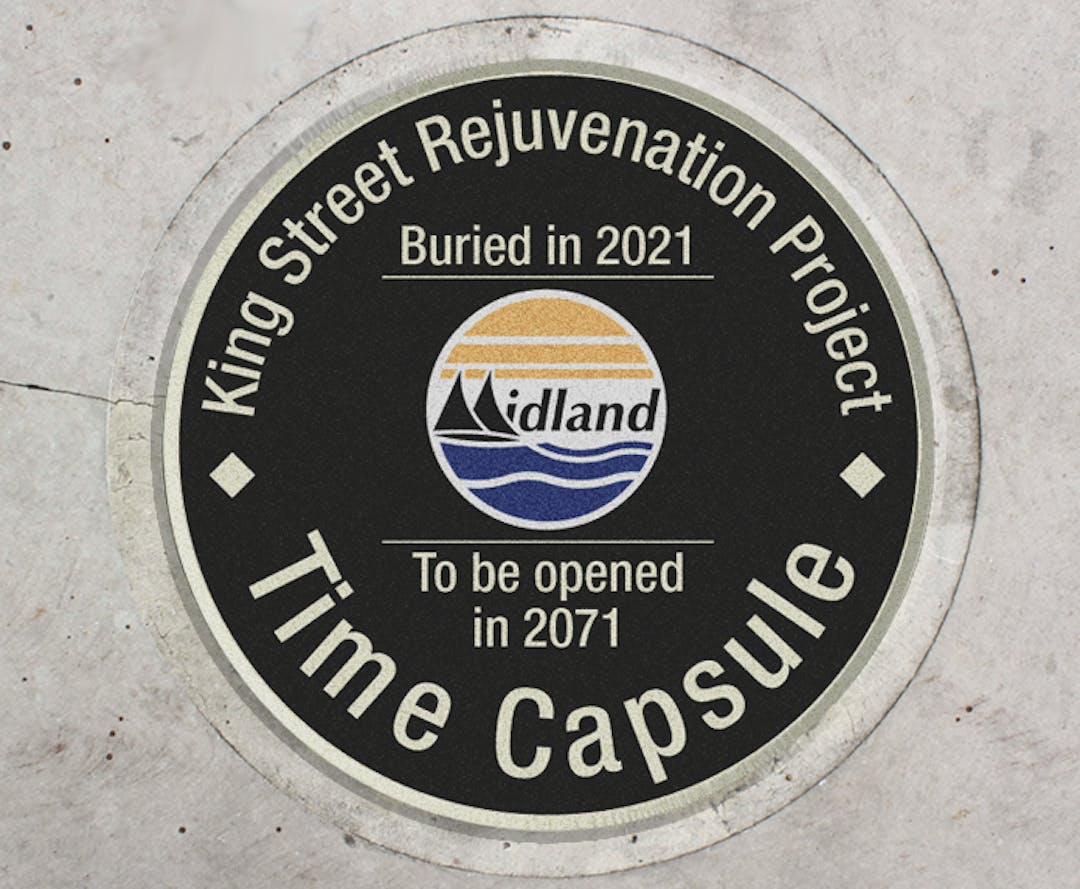 King Street Rejuvenation Project Time Capsule Engaging Midland