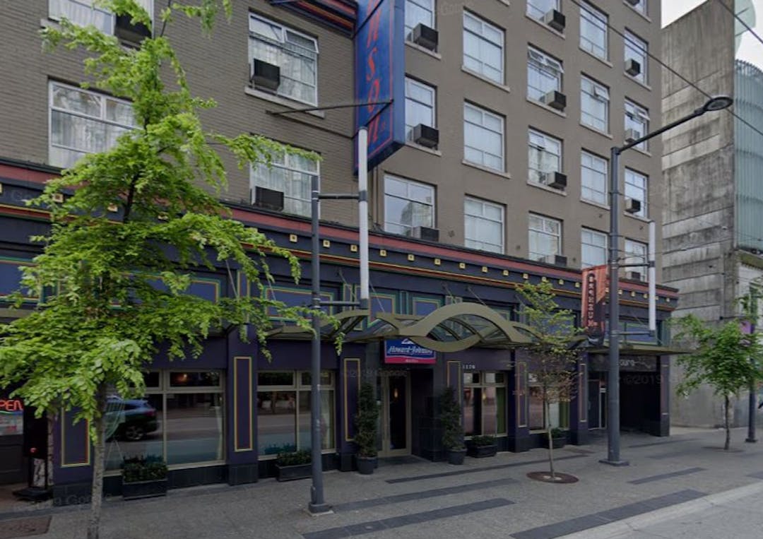 Picture of Howard Johnson hotel on Granville St.