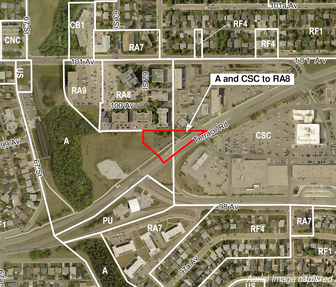 LDA200199 Terrace Heights Rezoning (A portion of 6503 101 Avenue NW