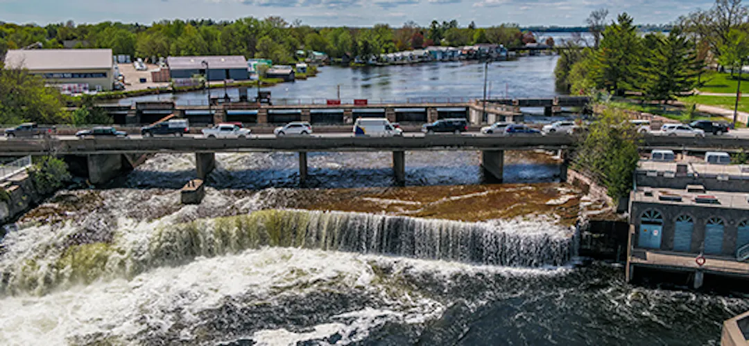 Fenelon Falls Second Crossing Jump In Kawartha Lakes