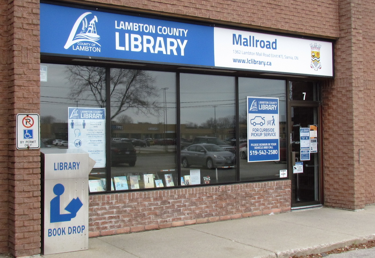 Current photo of the Lambton County Mallroad Location (2020)