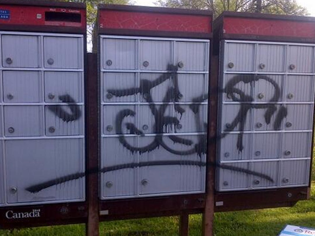 Graffiti Policy Notice Speak Up Sarnia