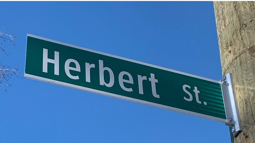 Herbert Street reconstruction EngageWR