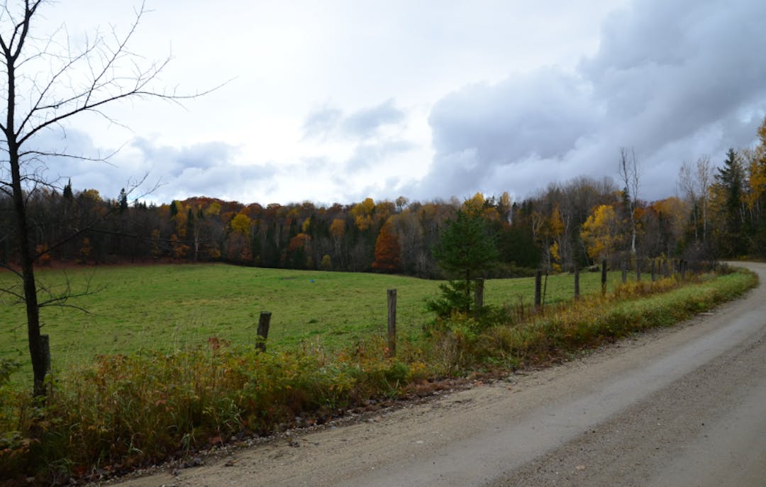 Landscape of the Val-des-Monts line