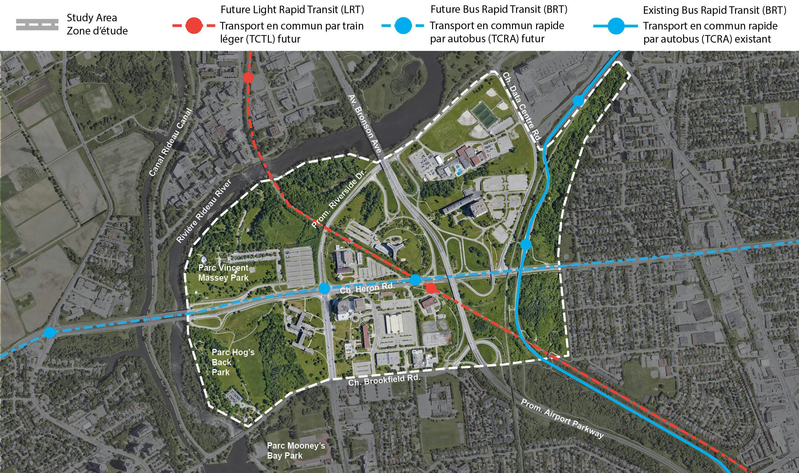 Carte du contexte